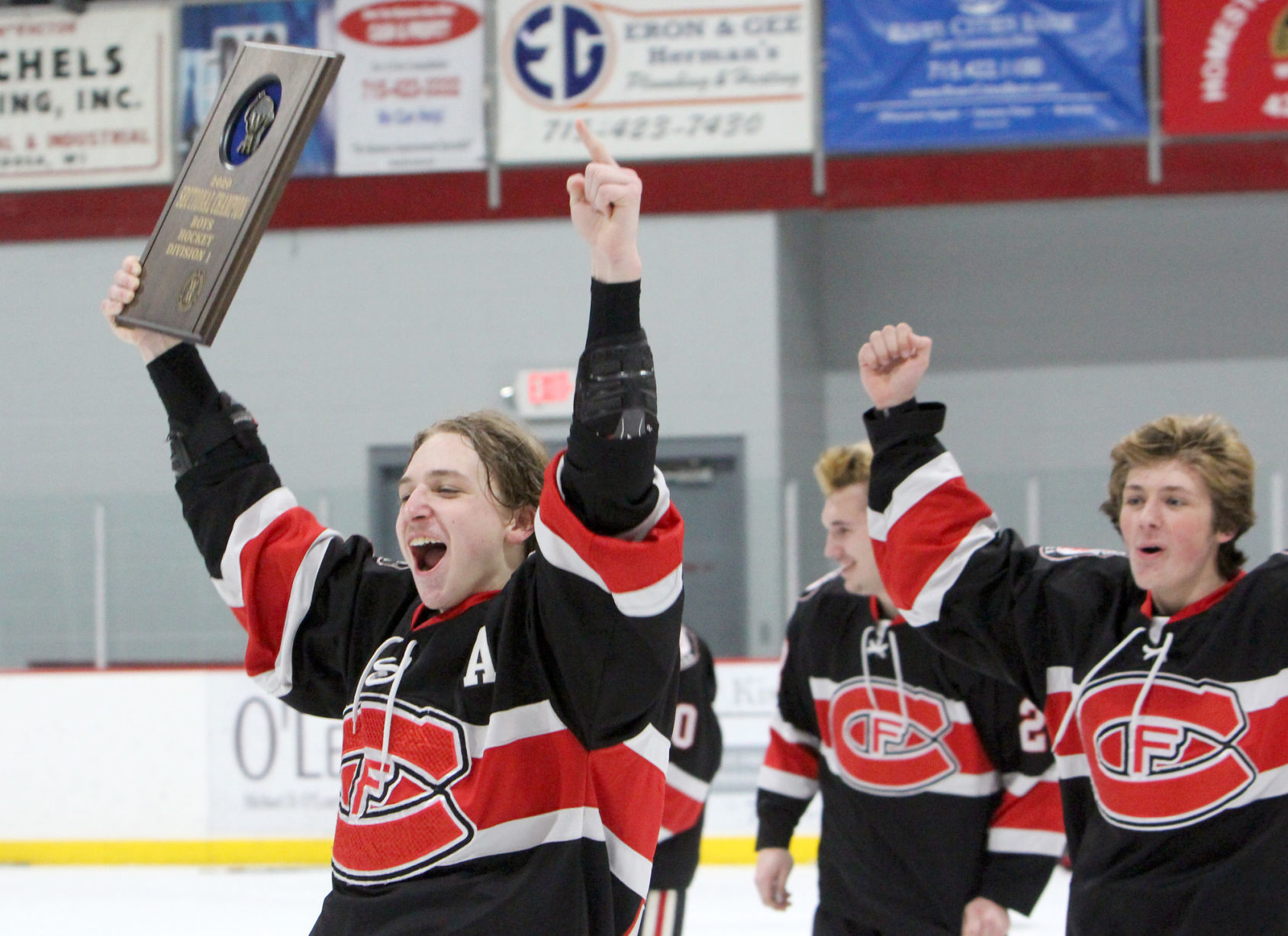 Chi-Hi boys hockey vs Hudson in Wisconsin Rapids 2-29-20